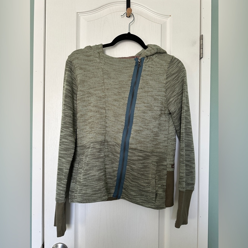 Matilda Jane Secret Field Lowlands Marsh Hooded Zip Up Jacket Size S